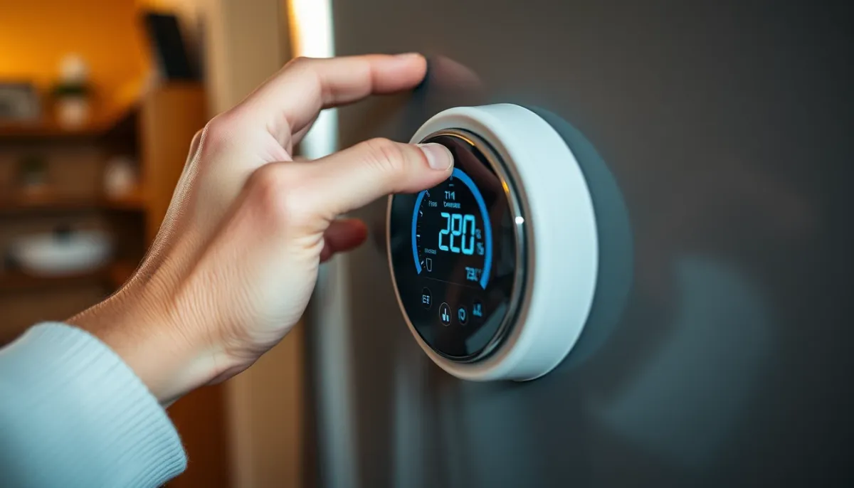 Réglage du thermostat d'un chauffe-eau thermodynamique pour optimiser la consommation