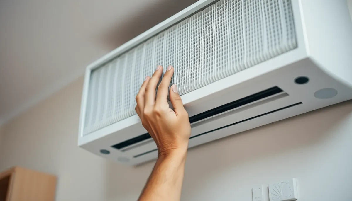 Nettoyage des filtres d'une climatisation sans unité extérieure